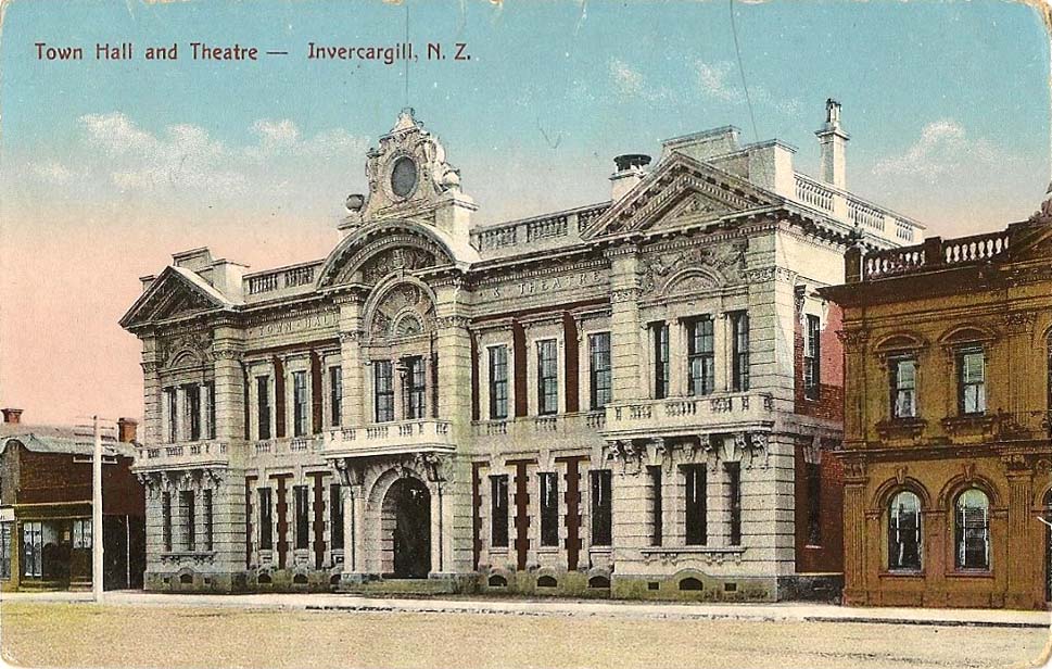 Invercargill. Town Hall and Theatre