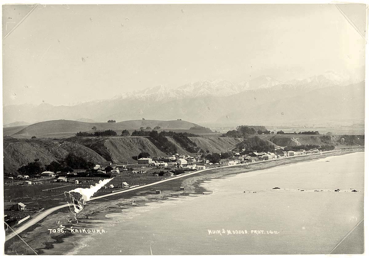 Kaikoura. Panorama of the City, June 1911