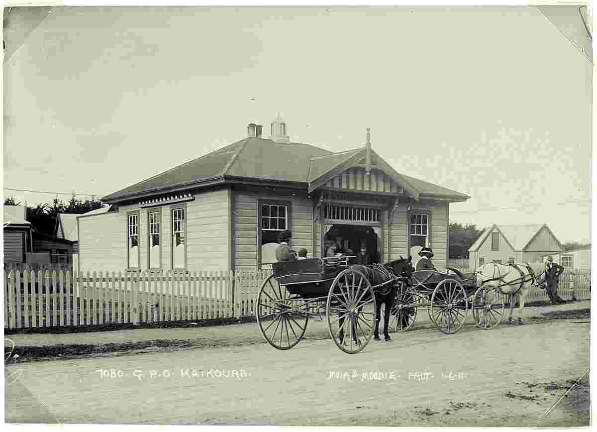 Kaikoura. Post and Telegraph Office, June 1911