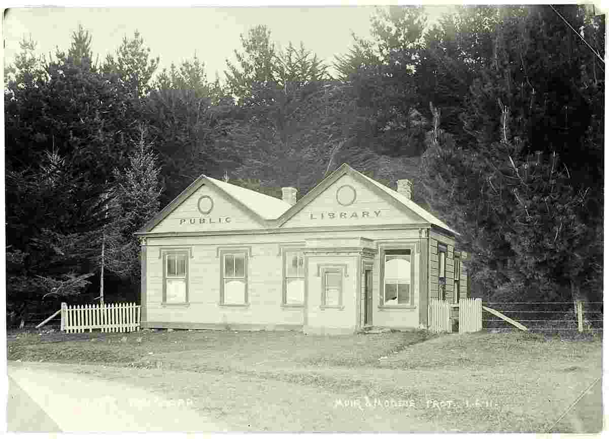 Kaikoura. Public Library, June 1911