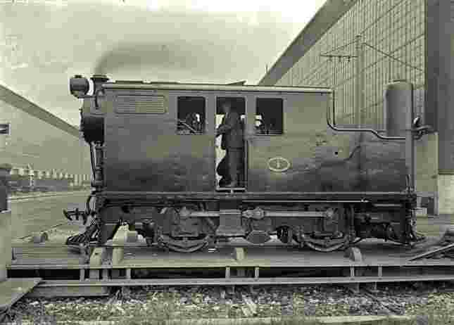 Lincoln. Clayton 'D' Class steam locomotive, 1929
