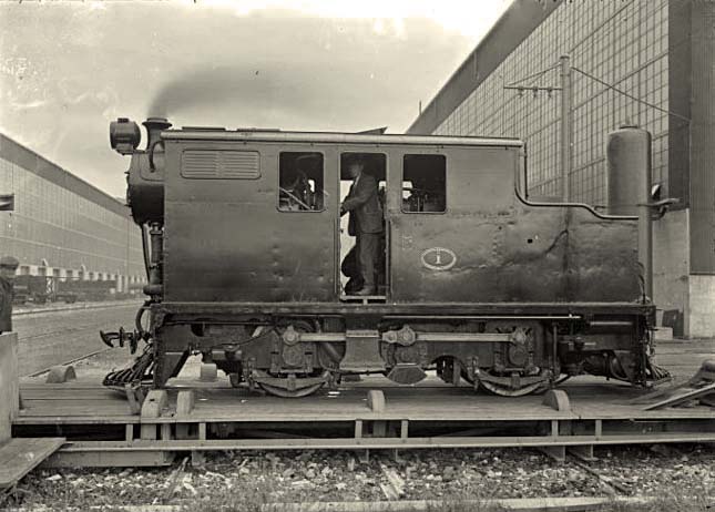 Lincoln. Clayton 'D' Class steam locomotive, 1929