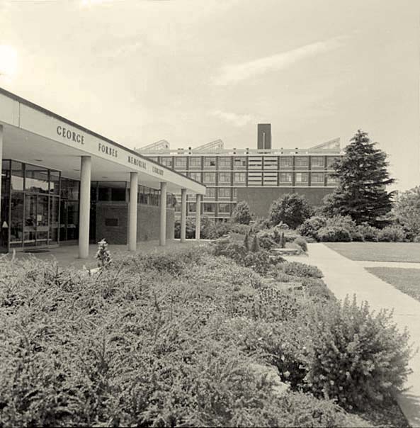 Lincoln. George Forbes Memorial Library, Lincoln College, 1968