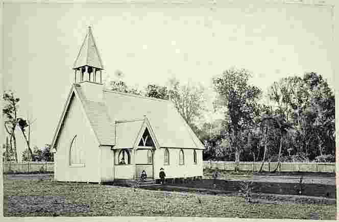 Okaihau. St. Catherine's Church, circa 1880's
