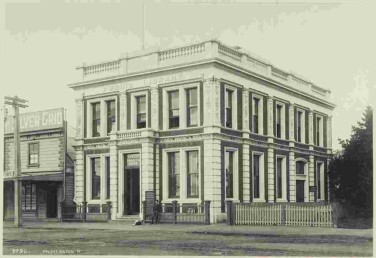 Palmerston North. Public Library, circa 1900