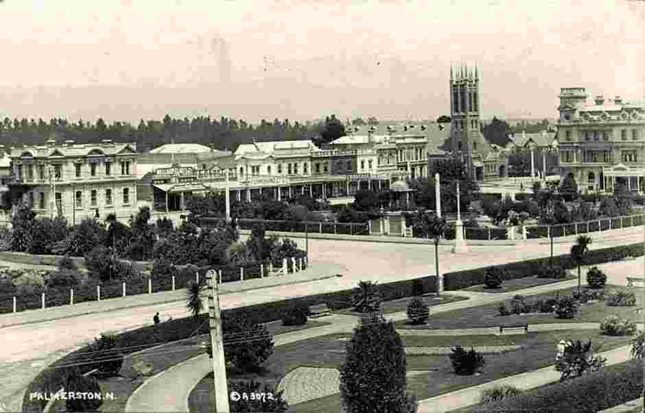 Palmerston North. The Square, 1921
