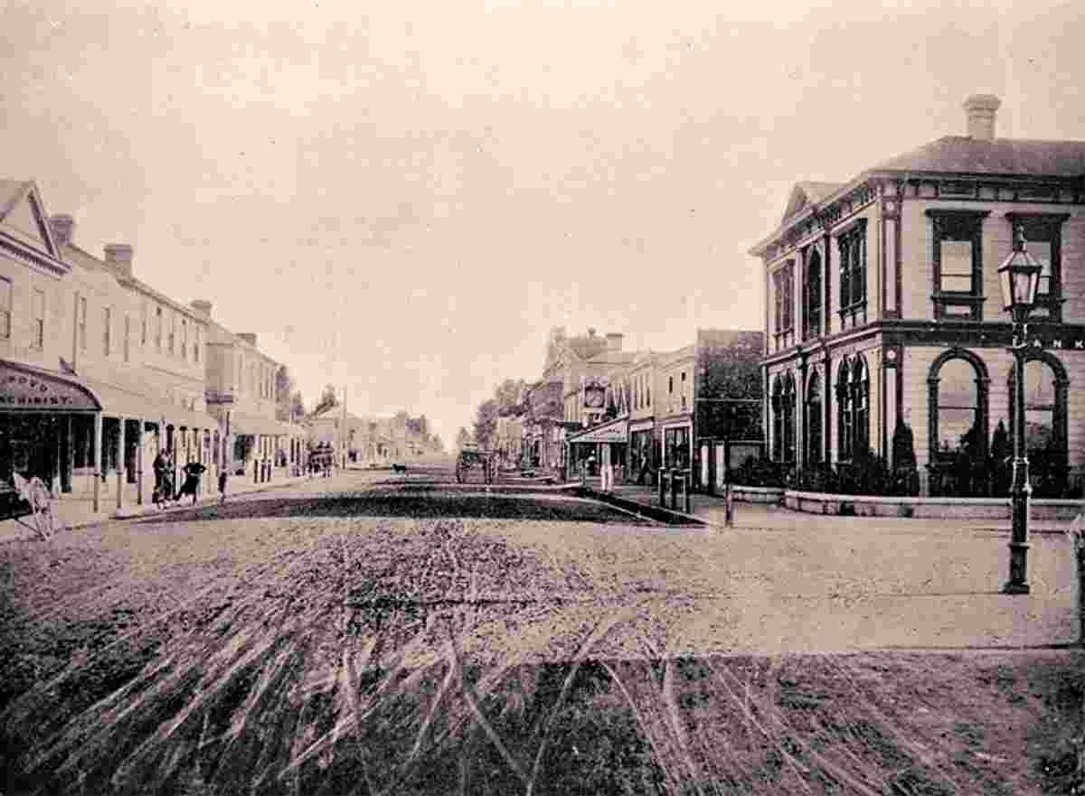 Rangiora. High Street, 1921
