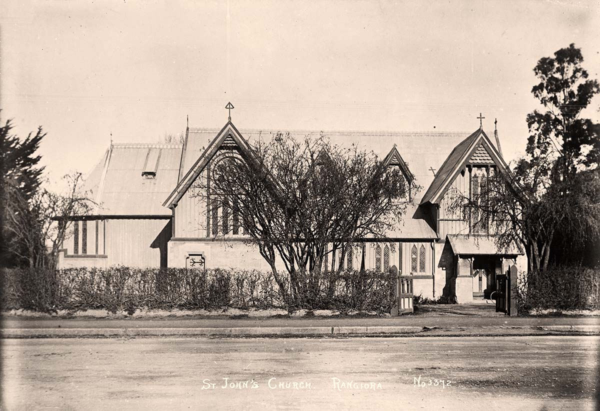 Rangiora. St. John the Baptist Church, between 1910 and 1925