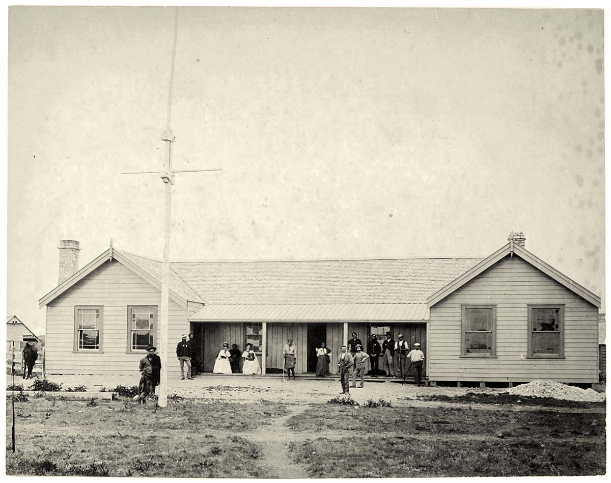 Taupo. Nobles Hotel, circa 1880's