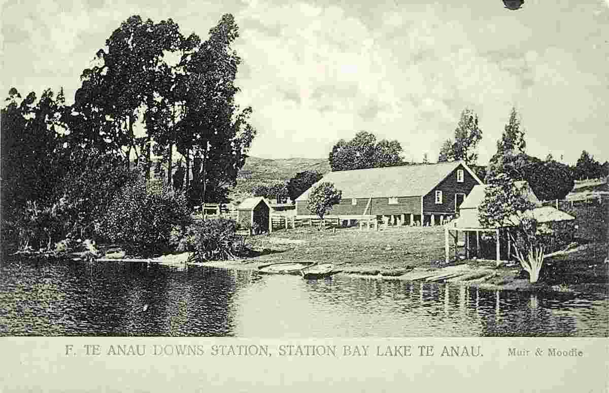 Te Anau. Downs Station, circa 1900