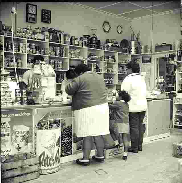Te Araroa. The general store, 1971
