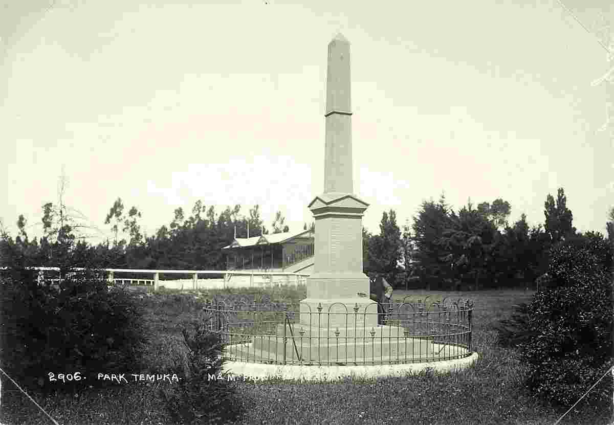 Temuka. Park, 1912