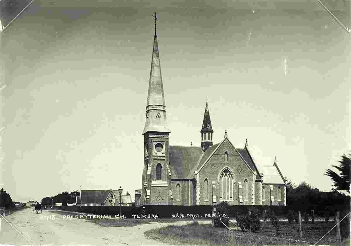 Temuka. Presbyterian Church, 1912