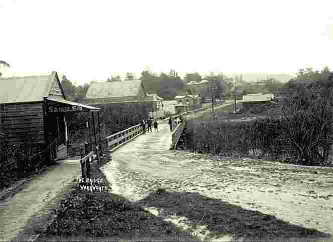 Warkworth. The bridge at Warkworth, circa 1910's