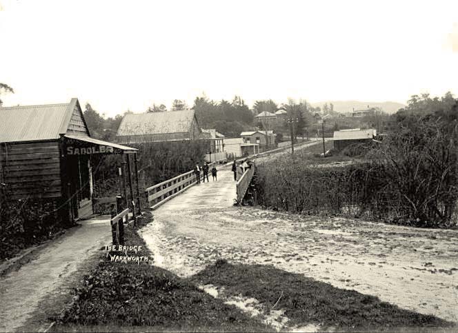 Warkworth. The bridge at Warkworth, circa 1910's