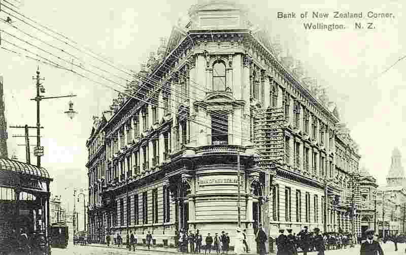 Wellington. Bank of New Zealand, 1901