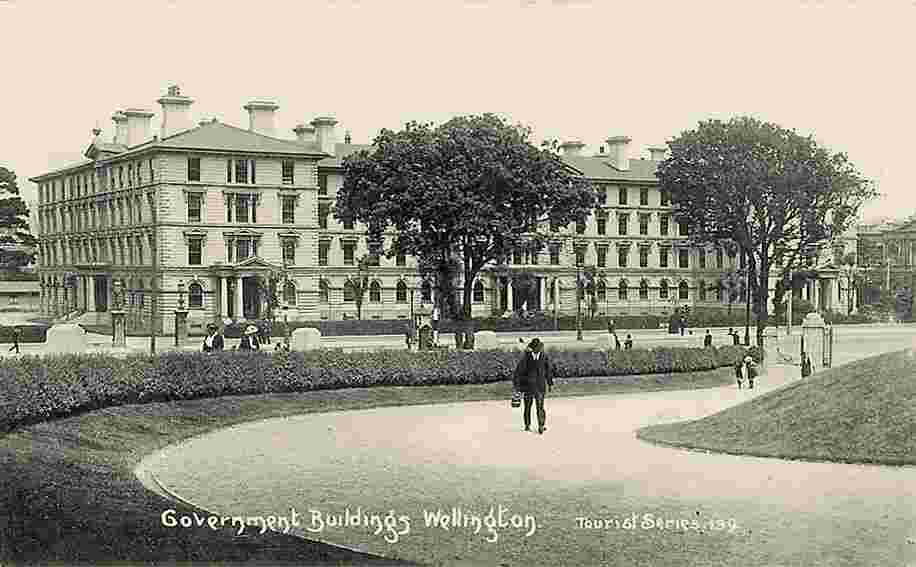 Wellington. Government Buildings, circa 1900's