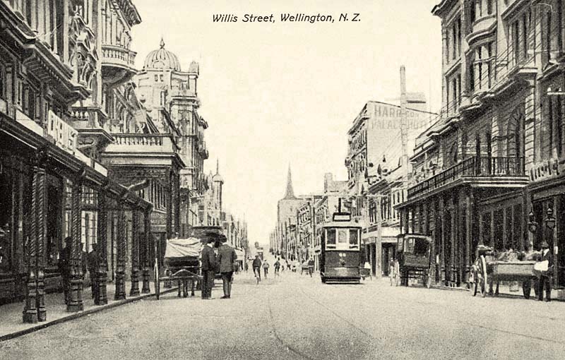 Wellington. Willis Street, circa 1904