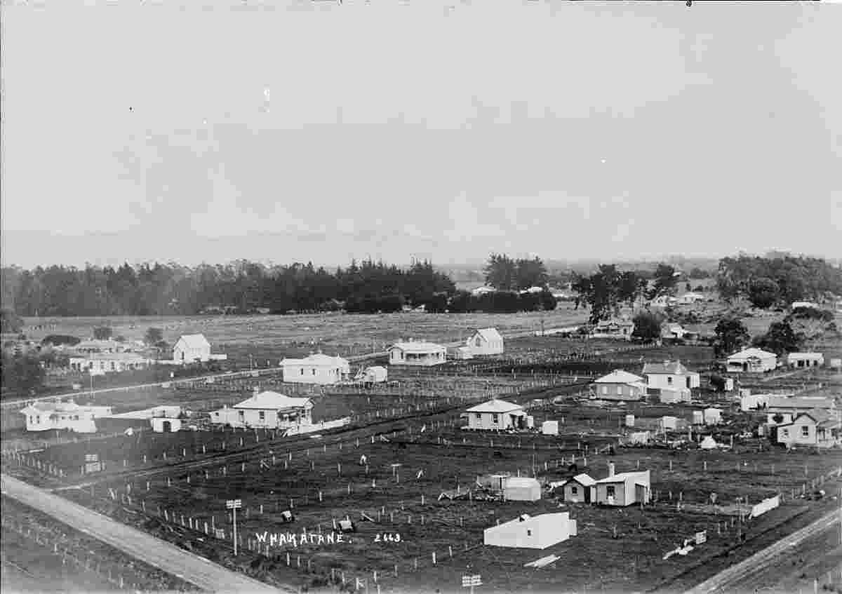 Whakatane. General view, 1900s