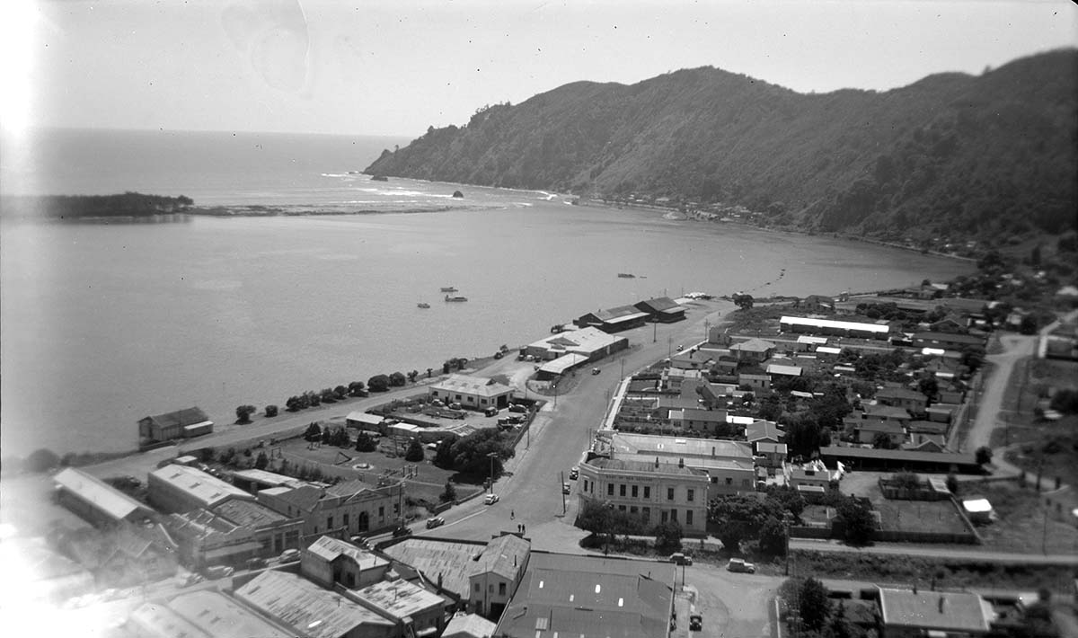 Whakatane. Harbour, circa 1950