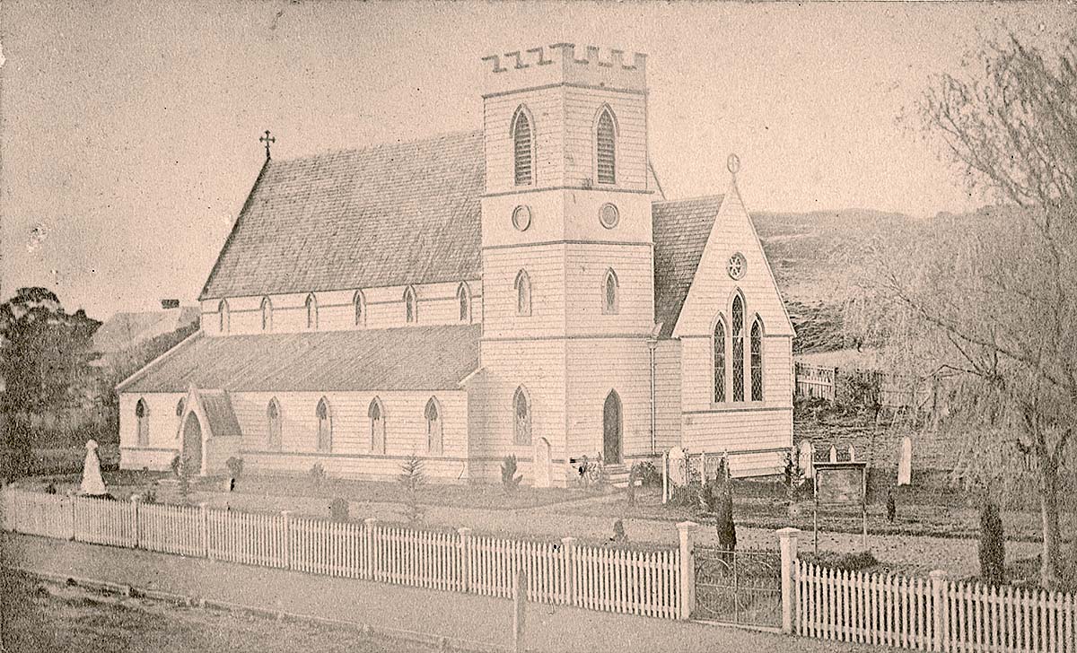 Whanganui. Church of England, circa 1870