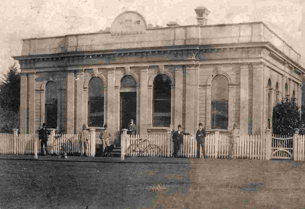Whangarei. Bank of New Zealand, 1890s