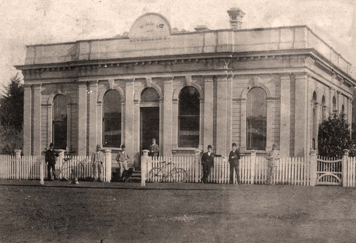 Whangarei. Bank of New Zealand, 1890s