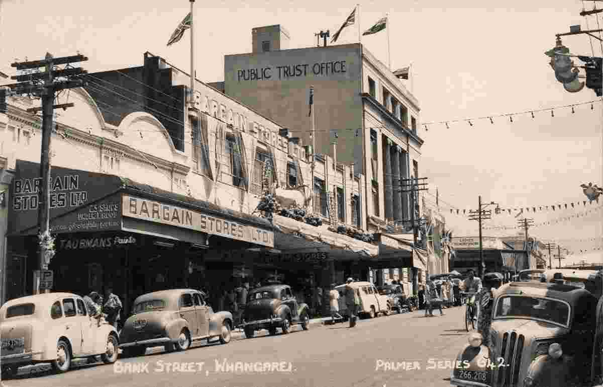 Whangarei. Bank Street, Public Trust Office, 1930