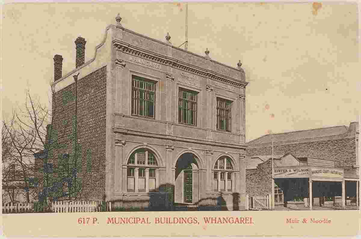 Whangarei County Municipal Buildings, 1905