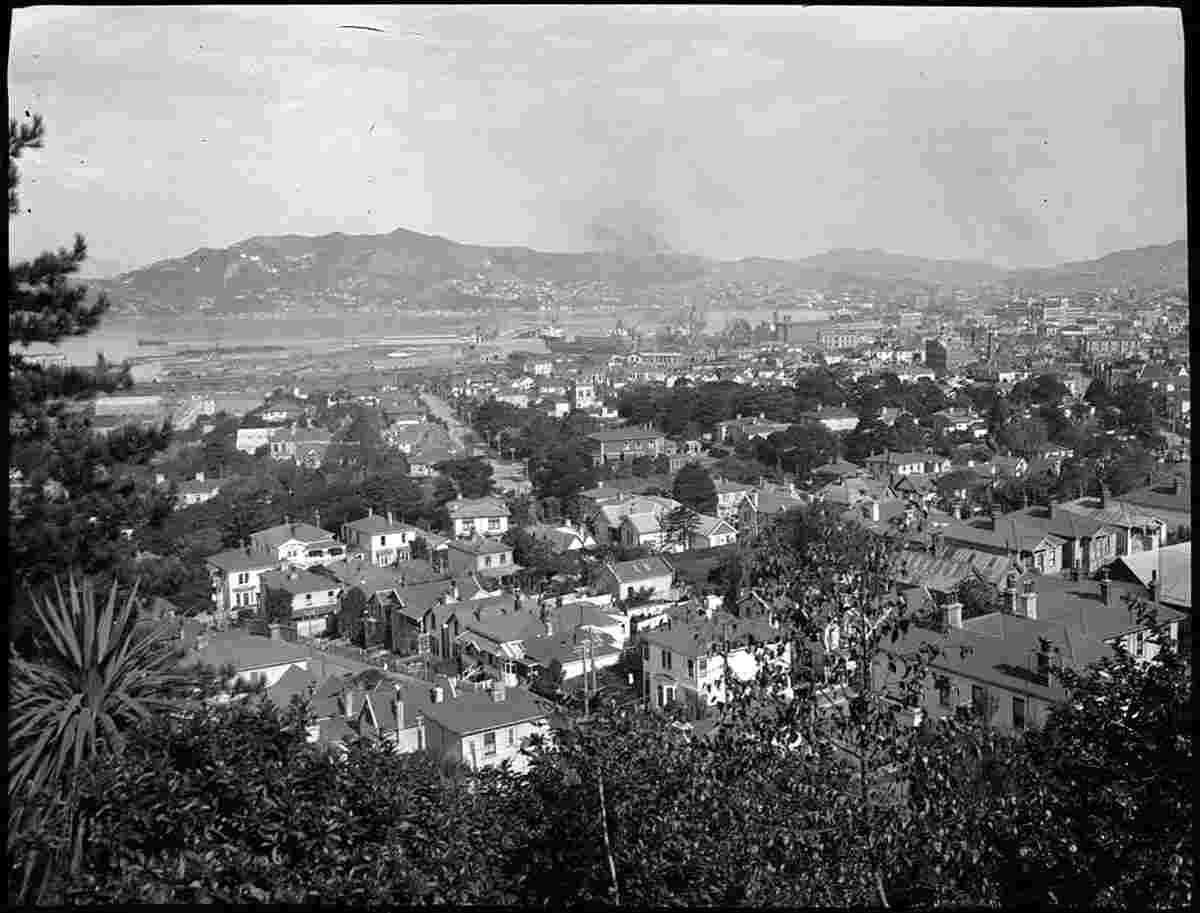 View over Whangarei, 1923