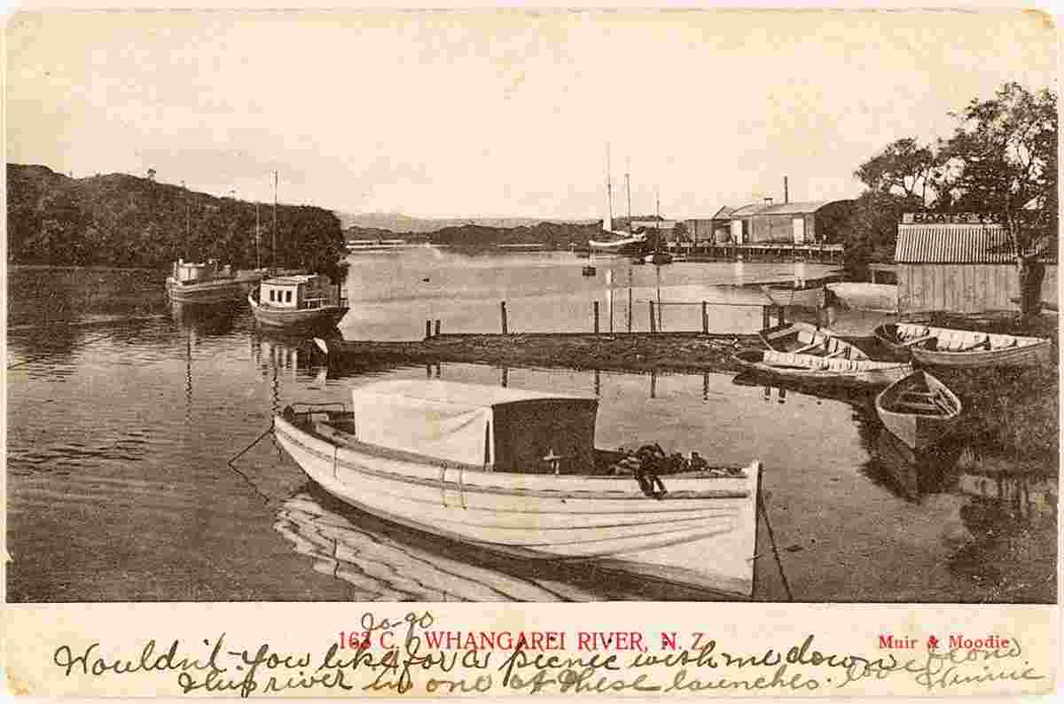 Whangarei River, between 1900 and 1903