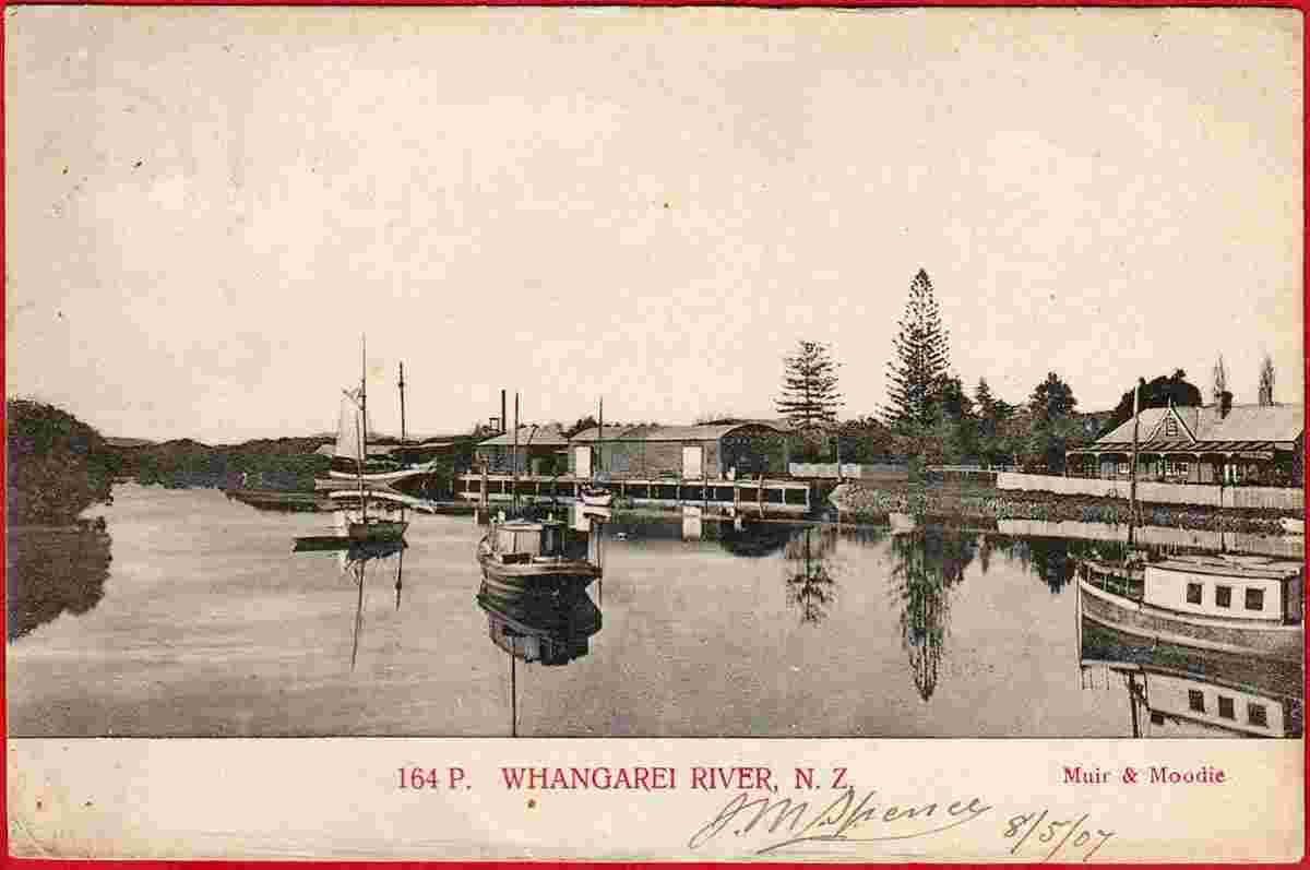 Whangarei River, 1907