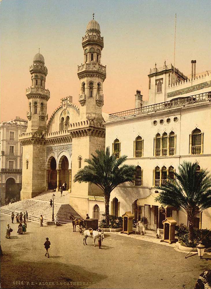 Algiers. The Cathedral, circa 1900