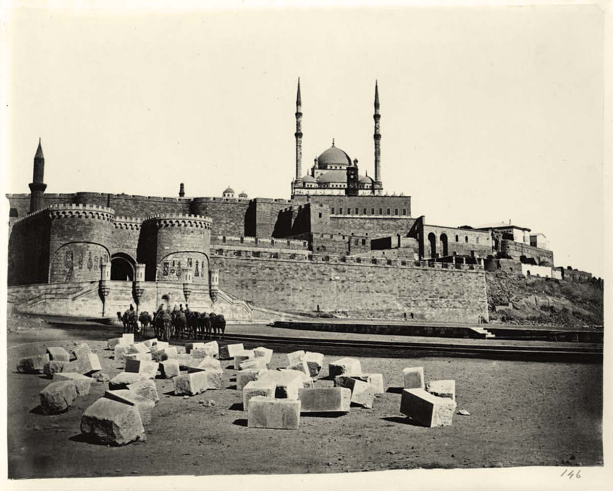 Cairo. Citadel and Mosque of Mohammet Ali, circa 1890
