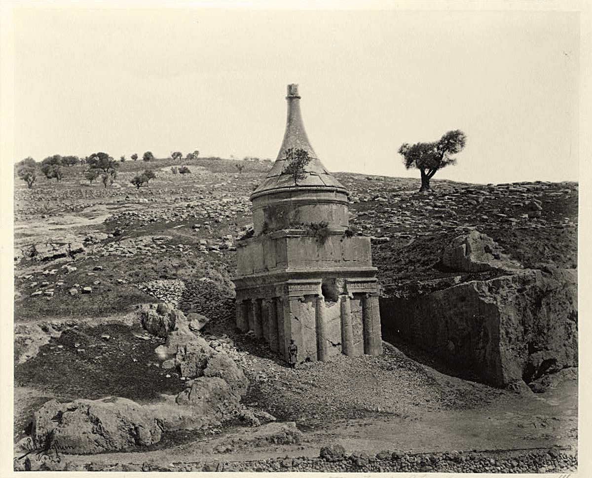 Cairo. Tomb of Absalom, circa 1890