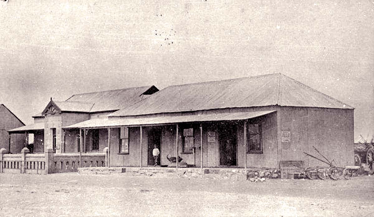 Lusaka. A house on Cairo Road in the early 1900s