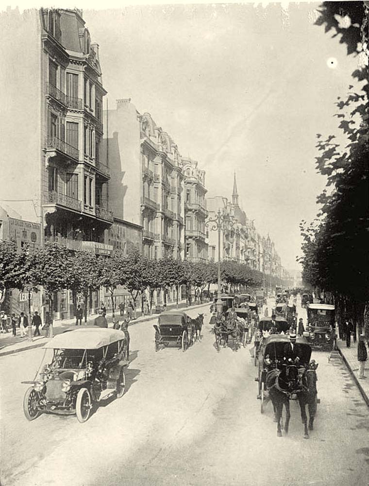 Buenos Aires. Avenida de Mayo, between 1908 and 1919
