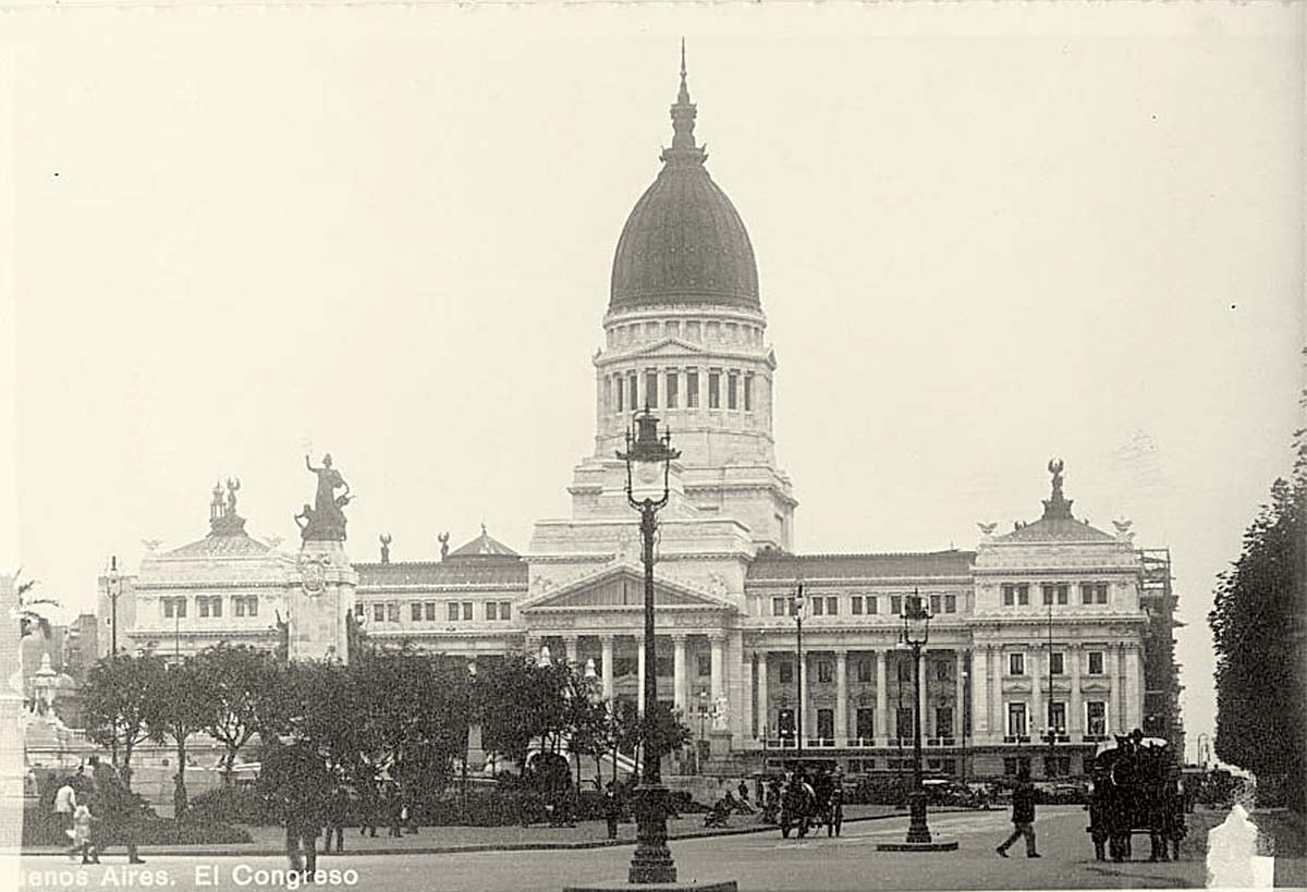 Buenos Aires. House of Congress, between 1908 and 1919