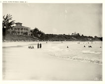 Nassau. Along the beach, 1906
