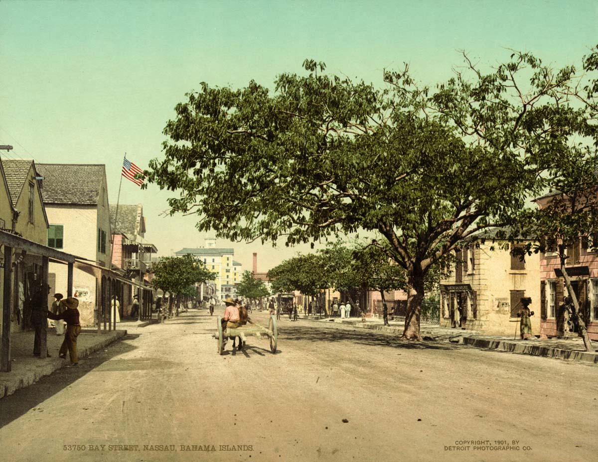 Nassau. Bay Street, 1901
