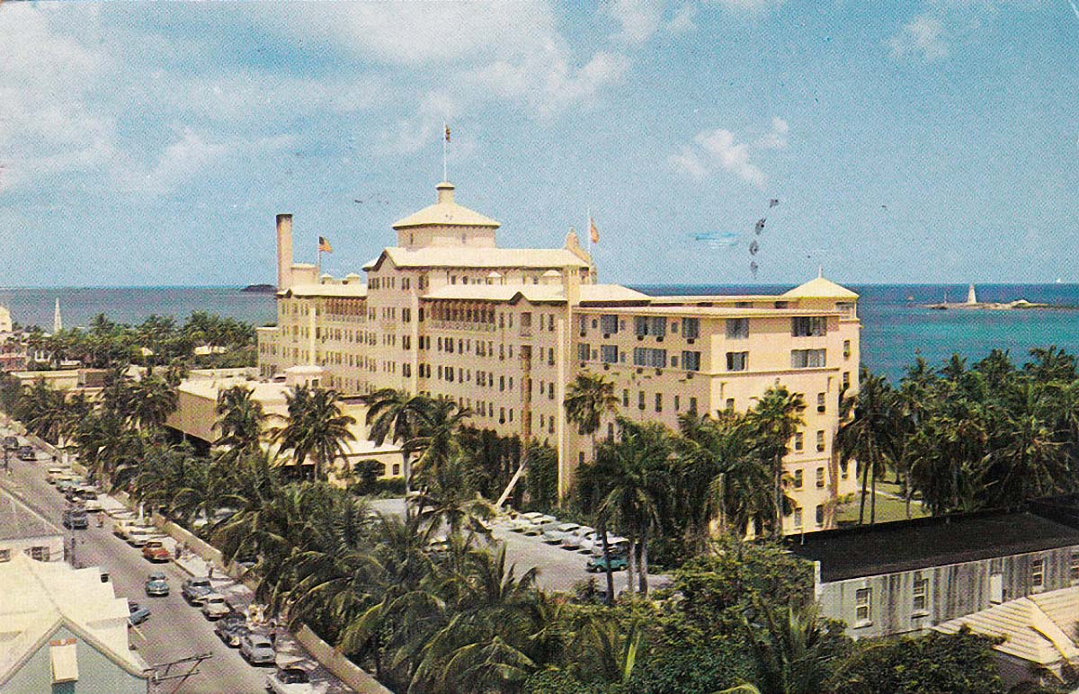 Nassau. British Colonial Hotel, 1961