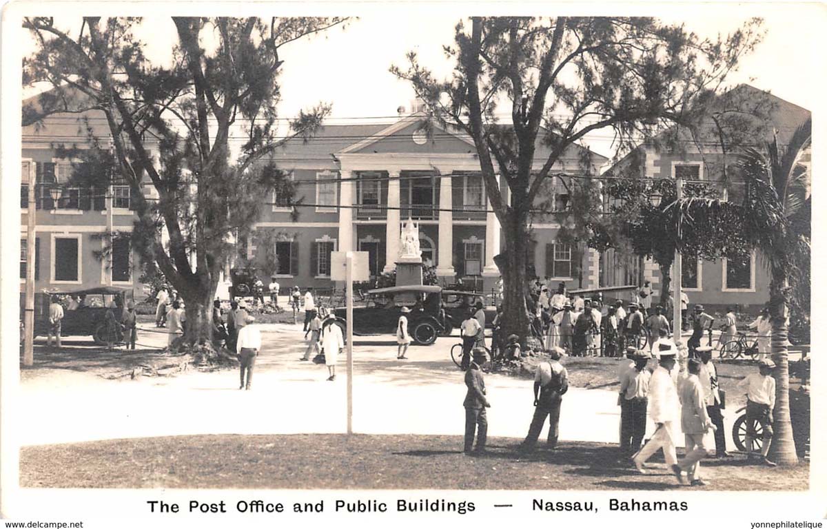Nassau. Parliament and Post Office buildings