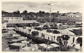 Nassau. Prince George Dock, 1955