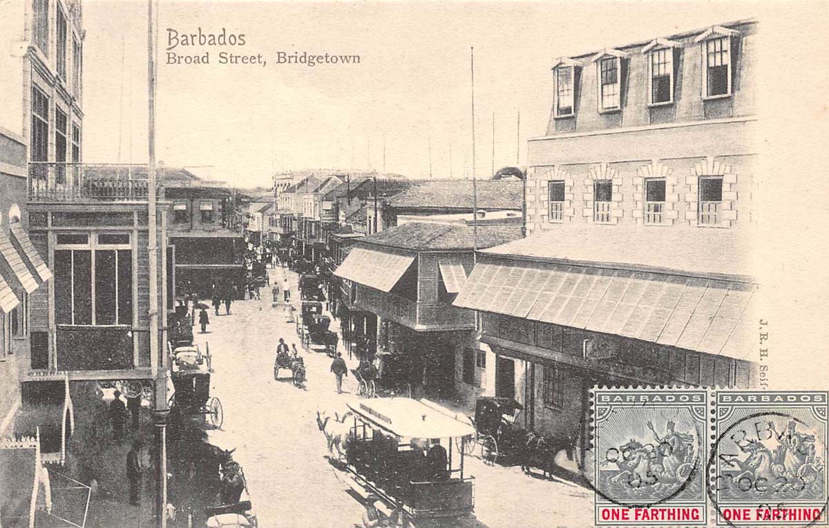 Bridgetown. Broad Street, between 1905 and 1920
