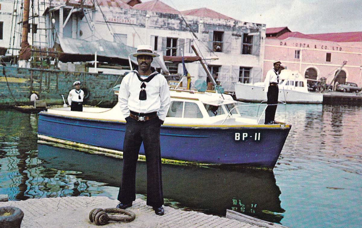 Bridgetown. Harbor Police, between 1940 and 1960