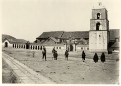 La Paz. Cathedral, between 1860 and 1870