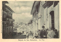 La Paz. Descent of San Sebastian