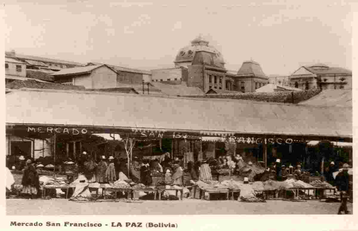 La Paz. San Francisco Market