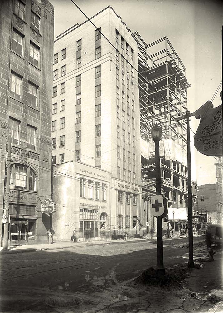 Toronto. King street, 1940