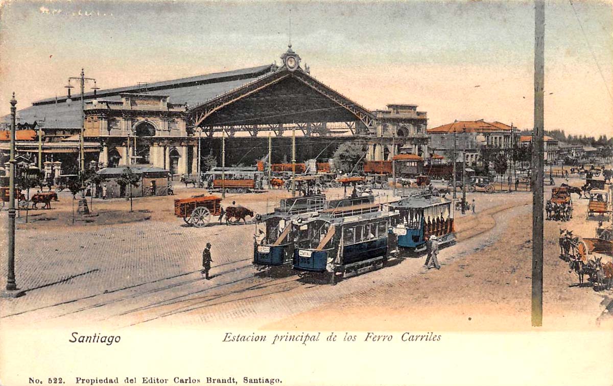 Santiago. Main Railway Station